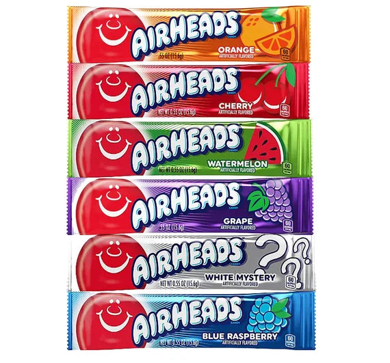 Airheads Chewy Candy Wrapped